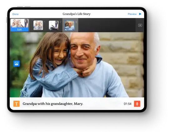 My life story ipad small